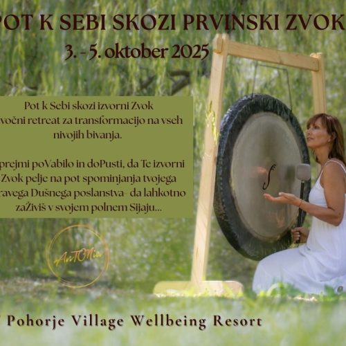Pot k Sebi skozi prvinski Zvok (3-dnevni zvočni retreat)